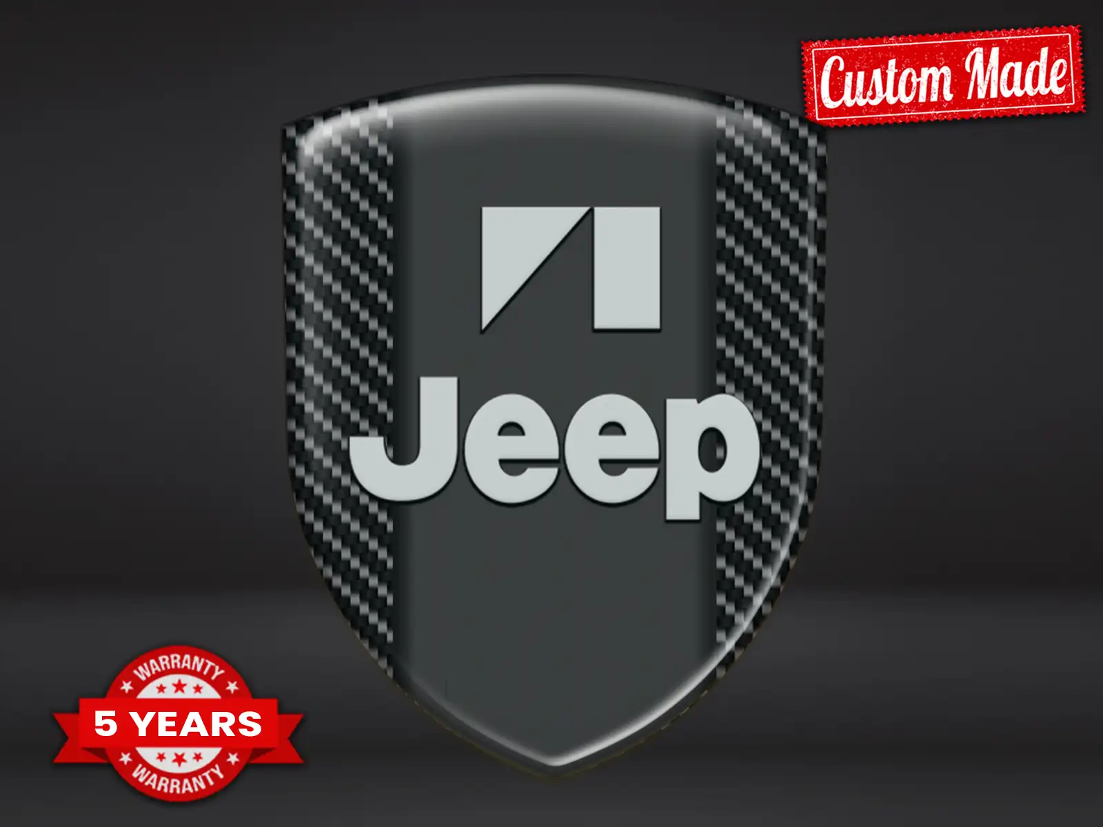 Jeep Stickers Pare-Chocs Max Actuels Look Pro Résistants